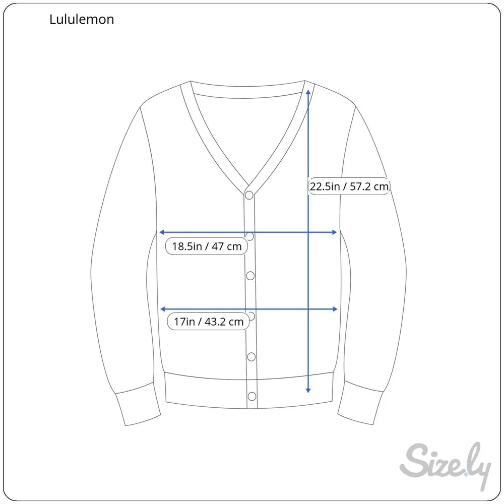 Lululemon Sweater Womens Size S Post Savasana Fatigue Green Antidote Reversible